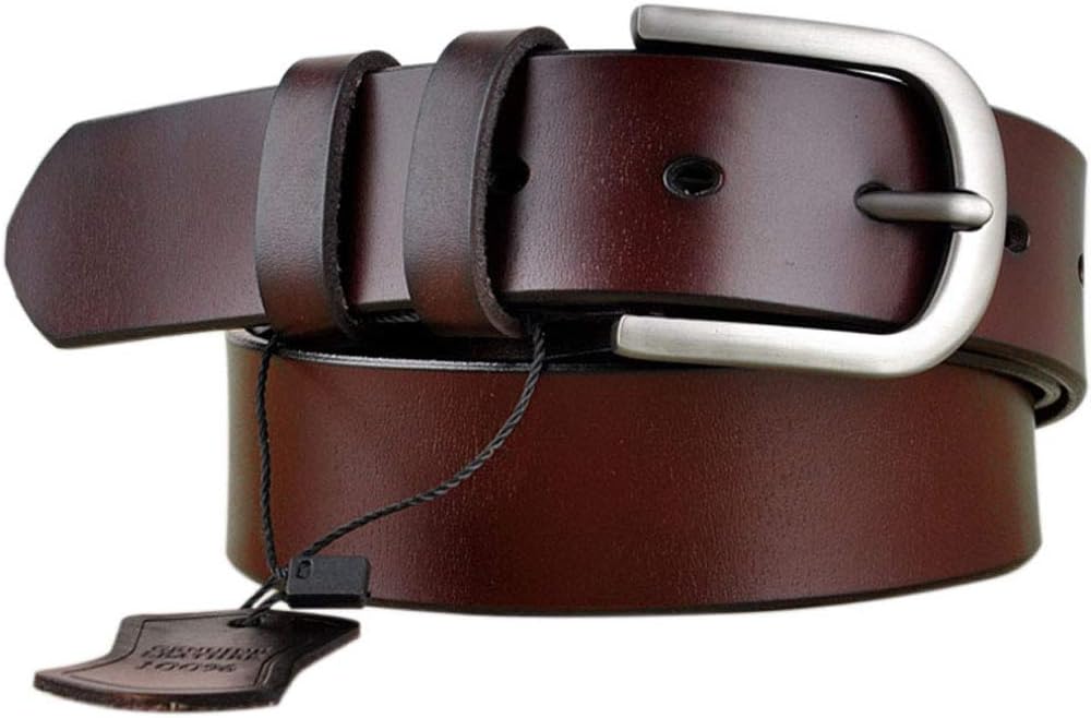 Womens Leather Belts for Jeans, Women Leather Waist Belts for Pants