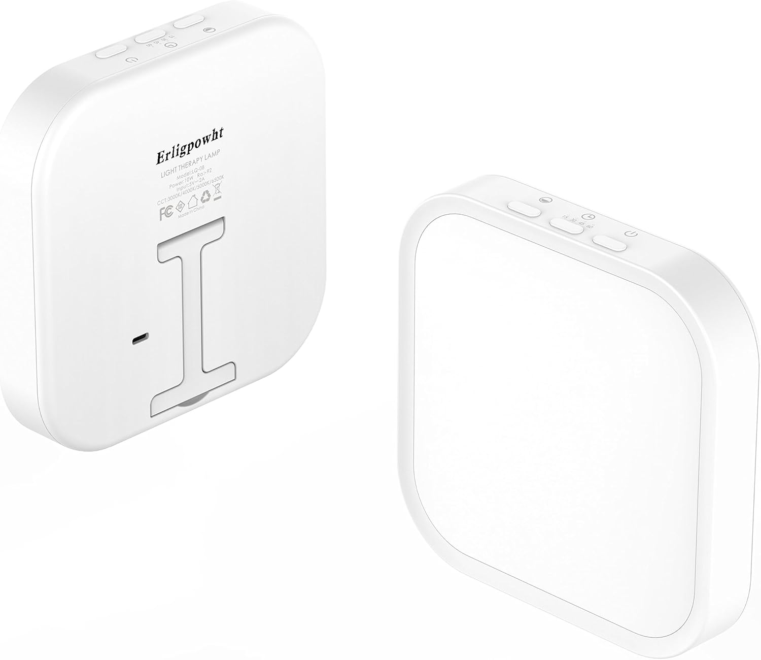 Erligpowht Light Therapy Lamp, UVFree 10000 Lux Therapy