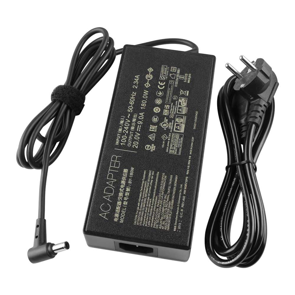 180W Caricatore per A20-180P1A TUF Gaming A15 FA506IC TUF Dash F15 FX517ZE FX517ZC ROG Zephyrus G14 GA401QE GA401QM Zephyrus G15 GA503QC GA503QE ProArt StudioBook Pro 17 W700G1T W700G2