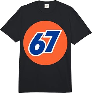 67 Six Seven Internet Meme Gamer Humor Graphic Comfort Colors Adult Heavyweight T-Shirt