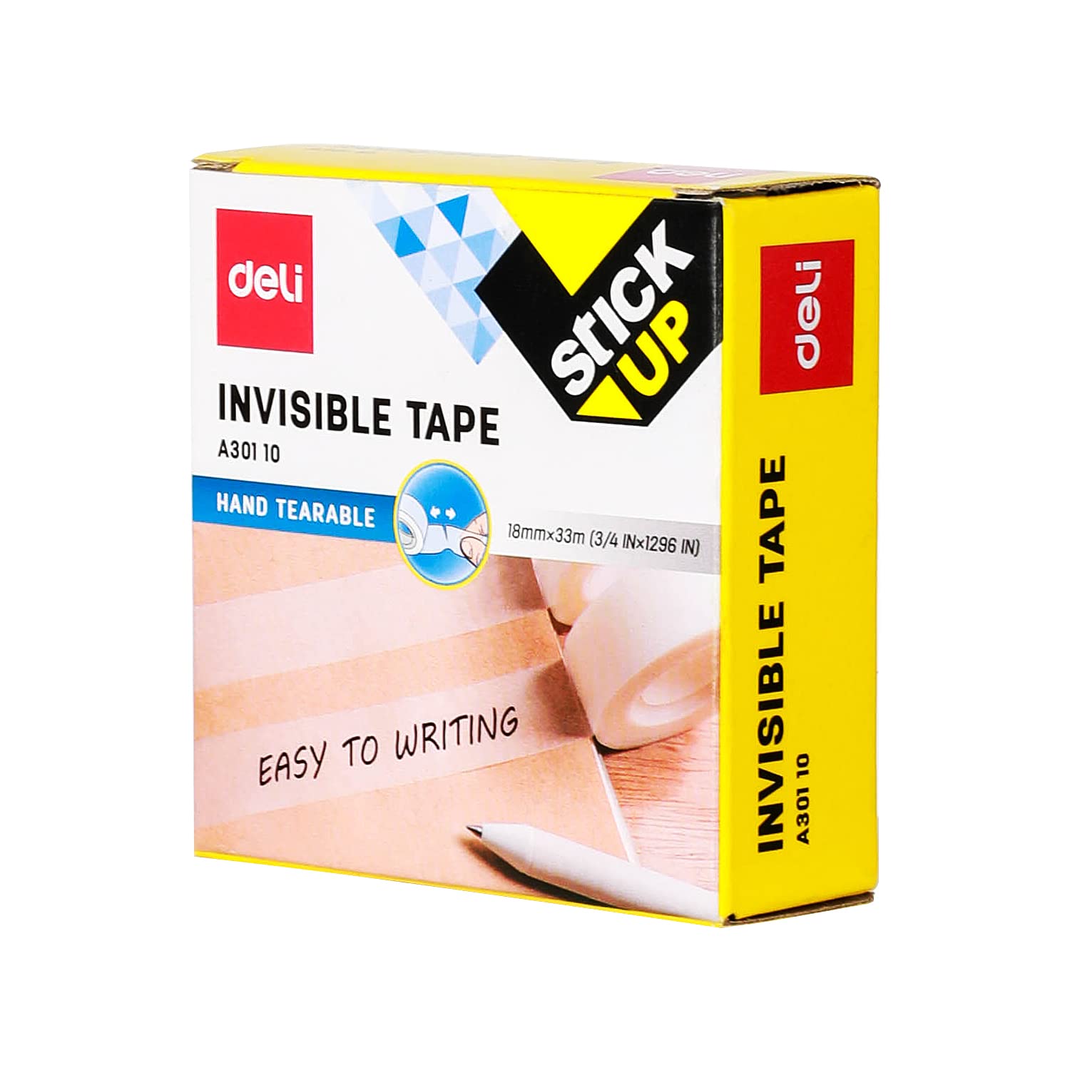 Deli Invisible Office Tape, 33 Meter Length X 18 mm Width