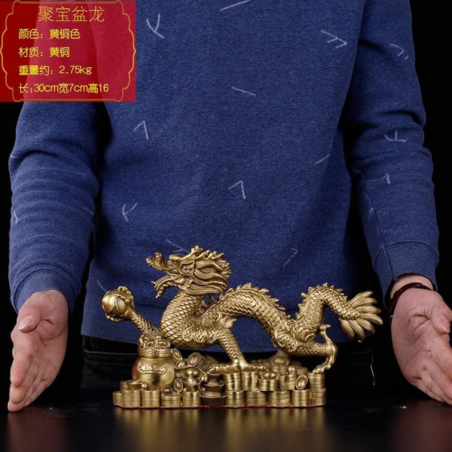 Amazon｜件中黄褐青十十二生家居装招招工件(1PCS 6寸焼宝盆)｜儀礼用