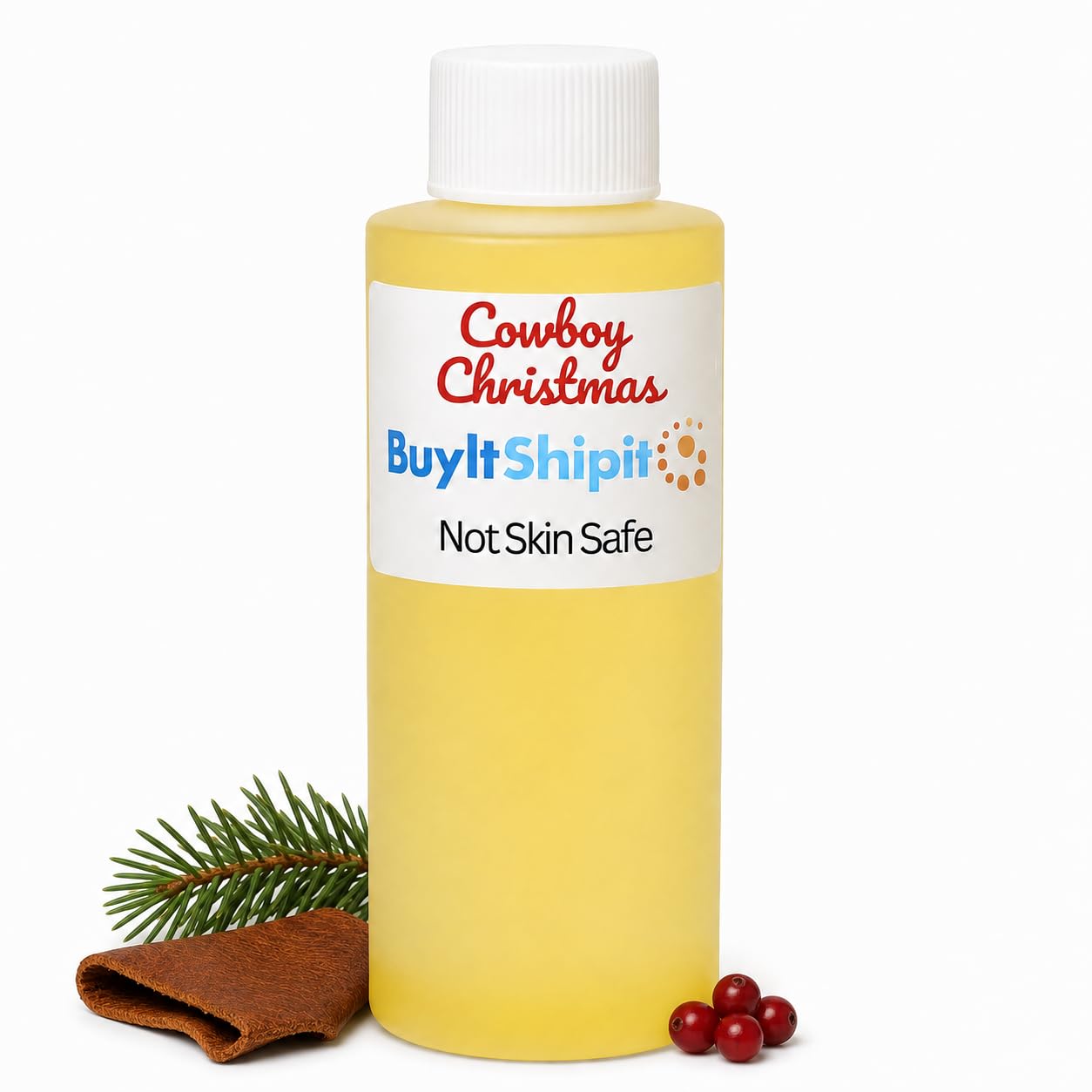 Scented Oil for Candle Making, Freshies, Crafts | Cowboy Christmas, 4 oz