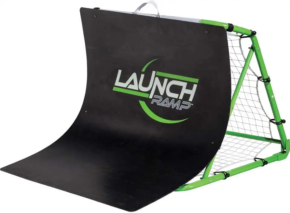 Franklin Sports Soccer Return Ramp - Soccer Launch Ramp - Portable Soccer Trainer and Rebounder - 38"x42"x35.75" Soccer Return