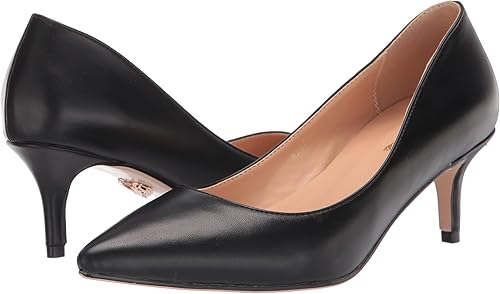 Miniatura 7 de Valerie - Zapatos de tacón de aguja de 2.5 pulgadas en piel vegana, cómodos y puntiagudos, para mujer y con punta puntiaguda, hechos a mano a la