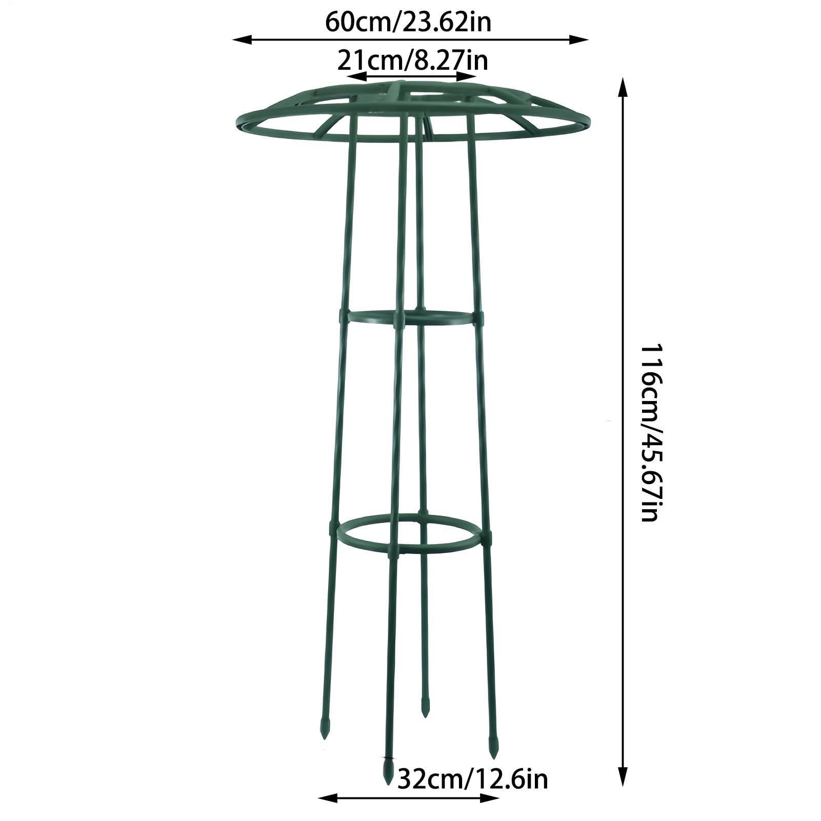 Support de plantes grimpantes en forme de parapluie pour le jardin