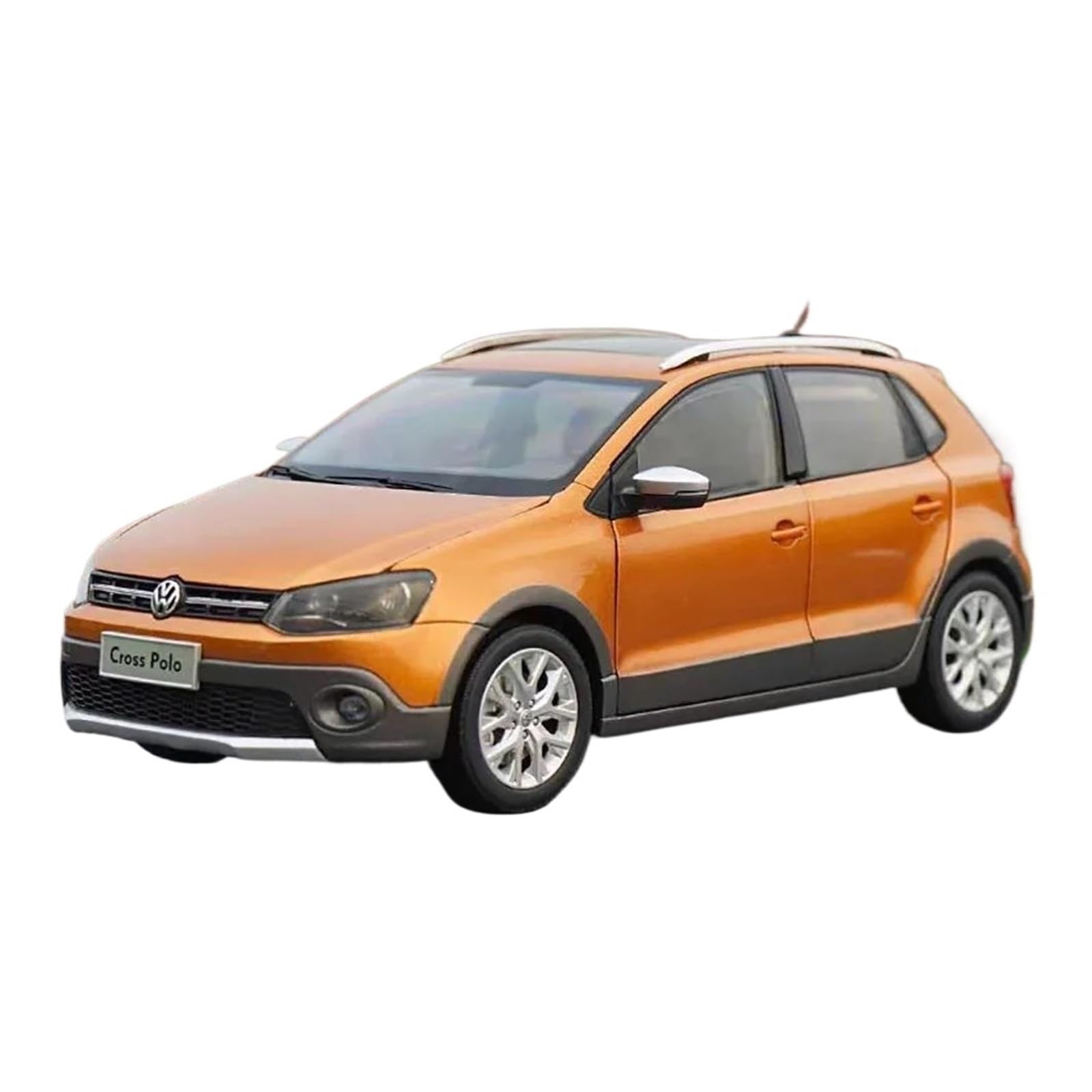 Metallo Scala Replica 1 18 Per Volkswagen New Cross Polo 2016 Modello Di Auto In Lega Con Ornamenti In Metallo Hobby Veicoli Giochi Set