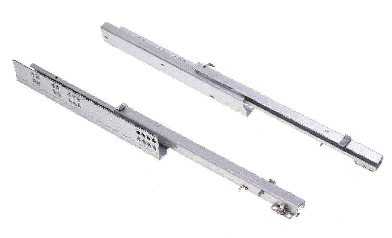 Ladegeleiders volledig uittrekbaar 600 mm, 2 stuks