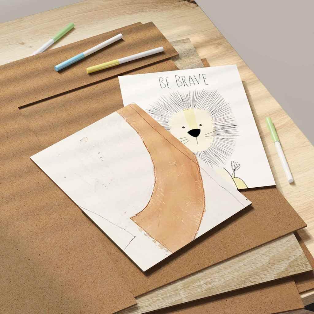 50 x płyty dekoracyjne, materiał drewnopochodny, dąb sonoma, 40 x 60 cm, drewno do majsterkowania, do pokrycia ścian, projektów DIY, do majsterkowania, paneli