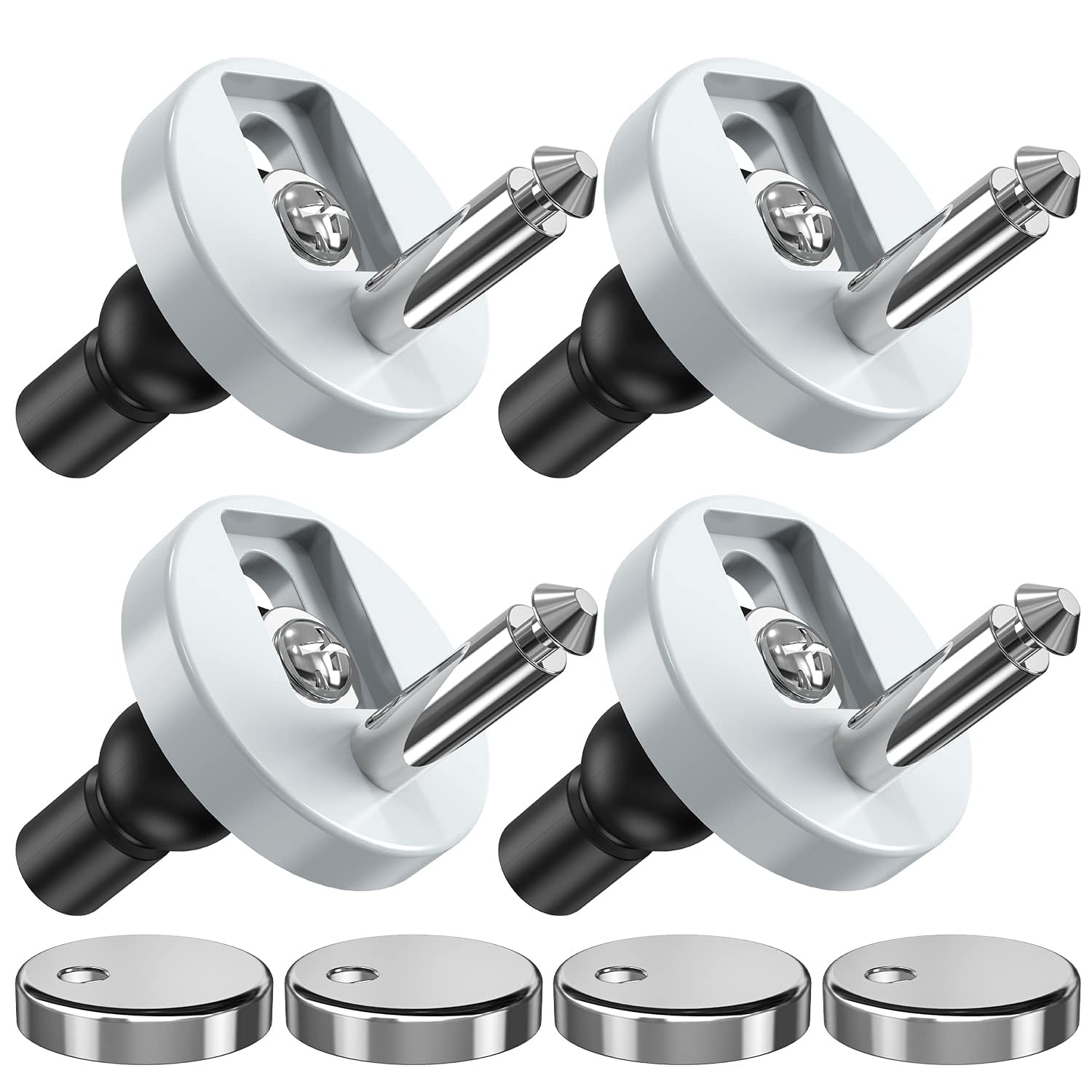 Ancable Toilet Seat Fittings Quick Release Toilet Seat Fixings 2 Pair