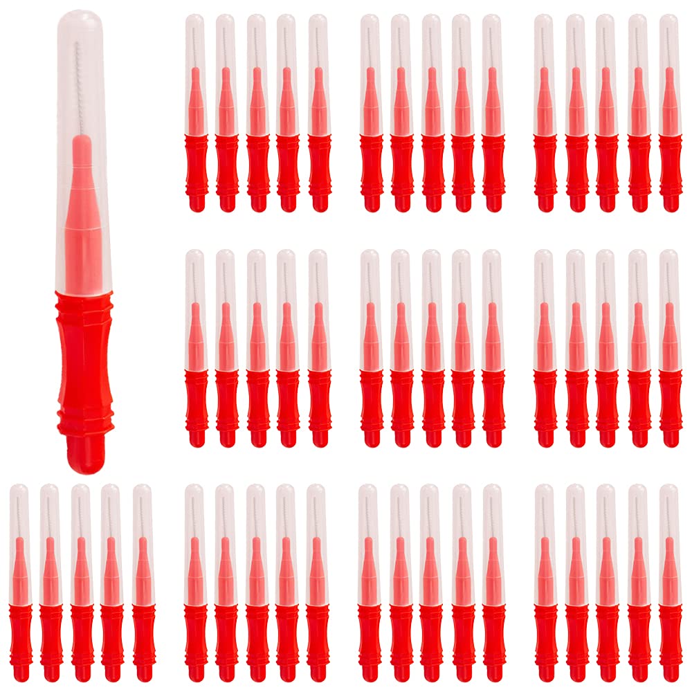 Buy Interdental Red, ZoneYan Tooth Cleaning Brush Plastic, Angle