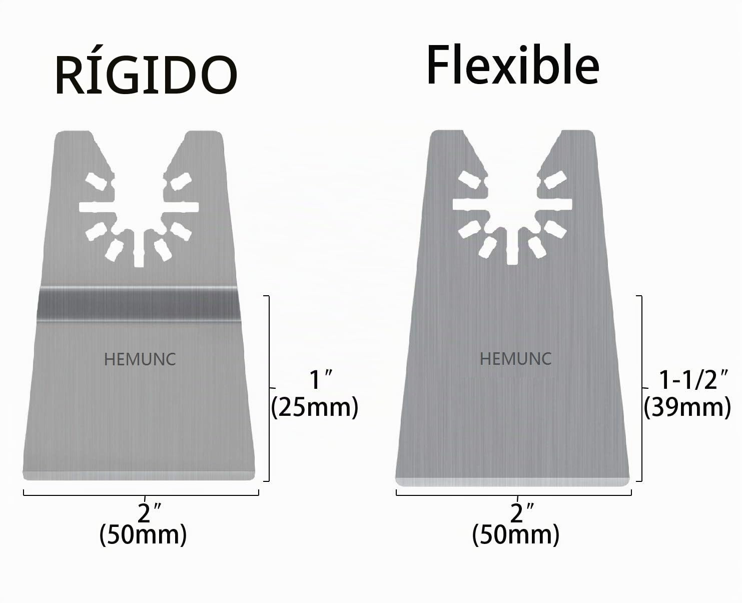 Juego de cuchillas rascadoras oscilantes, incluye 10 cuchillas rascadoras rígidas oscilantes, 2 cuchillas raspadoras flexibles multiherramienta, 2 unidades, cuchillas oscilantes multiherramienta de
