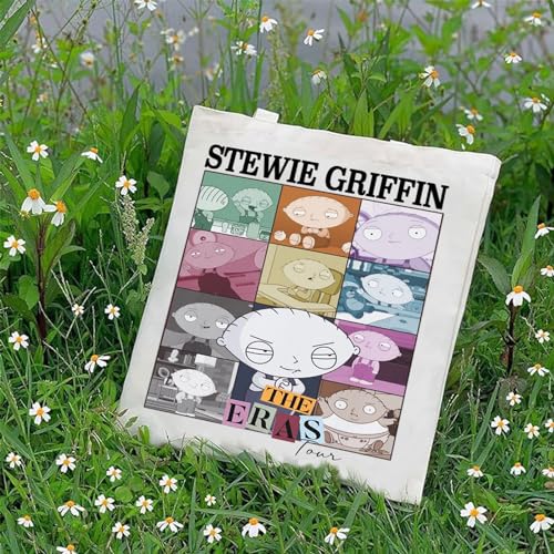 Bolso tote de lona con diseño de Stewie Griffin de G2TUP, ideal como regalo para fans de Stewie Griffin miniatura 7