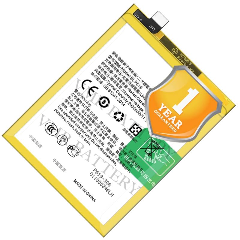 Image of Original BLP619 Battery Compatible for Oppo A39 (CPH1605) | Oppo A57 (2016) (F3 Lite) (CPH1701) - (2900mAh) - 1 Year Warranty K7