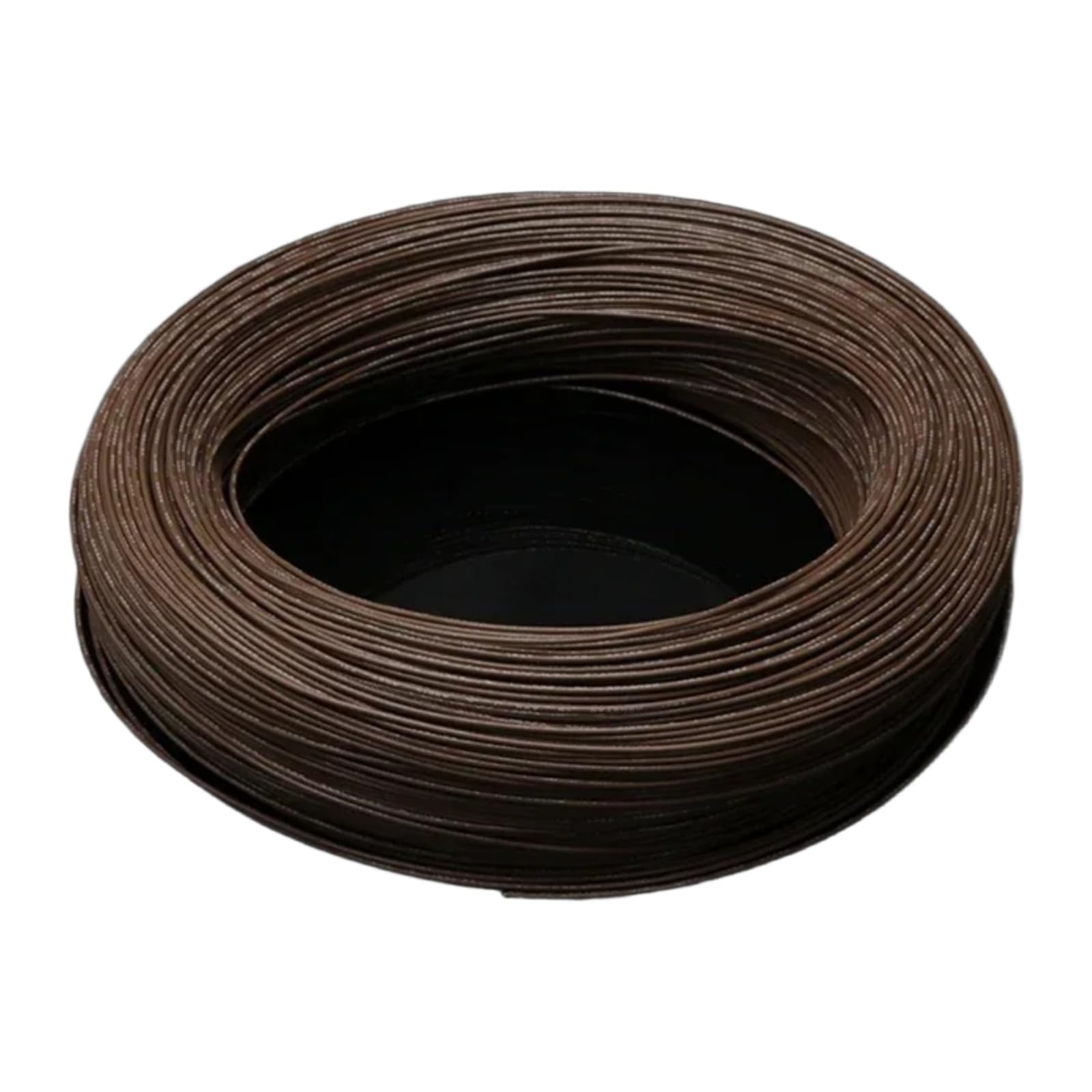 5M/10M UL1332 Wire 30/28/26-12/10 AWG Electron Cable(Brown; 10 Meters; 24AWG)