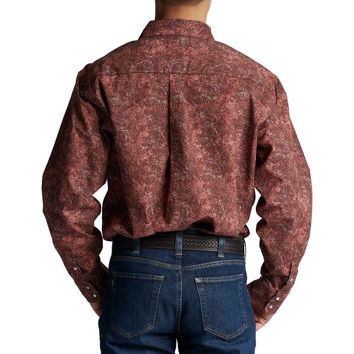 Justin HJ-1508 HJ Sons Two Pocket Shirt - Men's Western-Style Long Sleeve, Snap Closure, Wrinkle-Free4