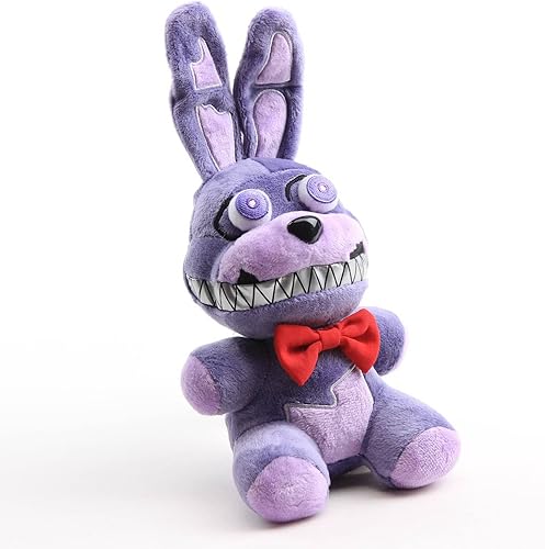 Miniatura 2 de FNAF Nightmare Bonnie - Muñeco de peluche de 8 pulgadas