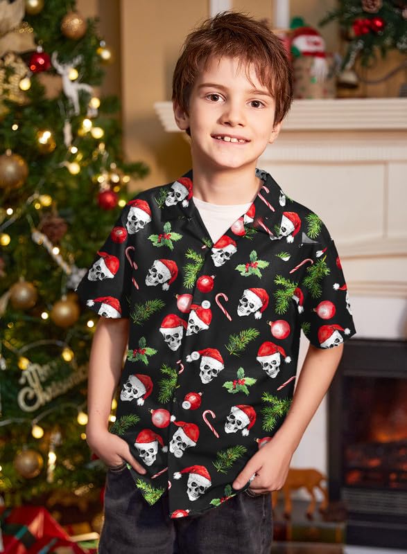 Image of BesserBay Unisex Kids 4th of July Shirt Girls Boys Patriotic Button Down Shirt American Flag Top 4-14 Years