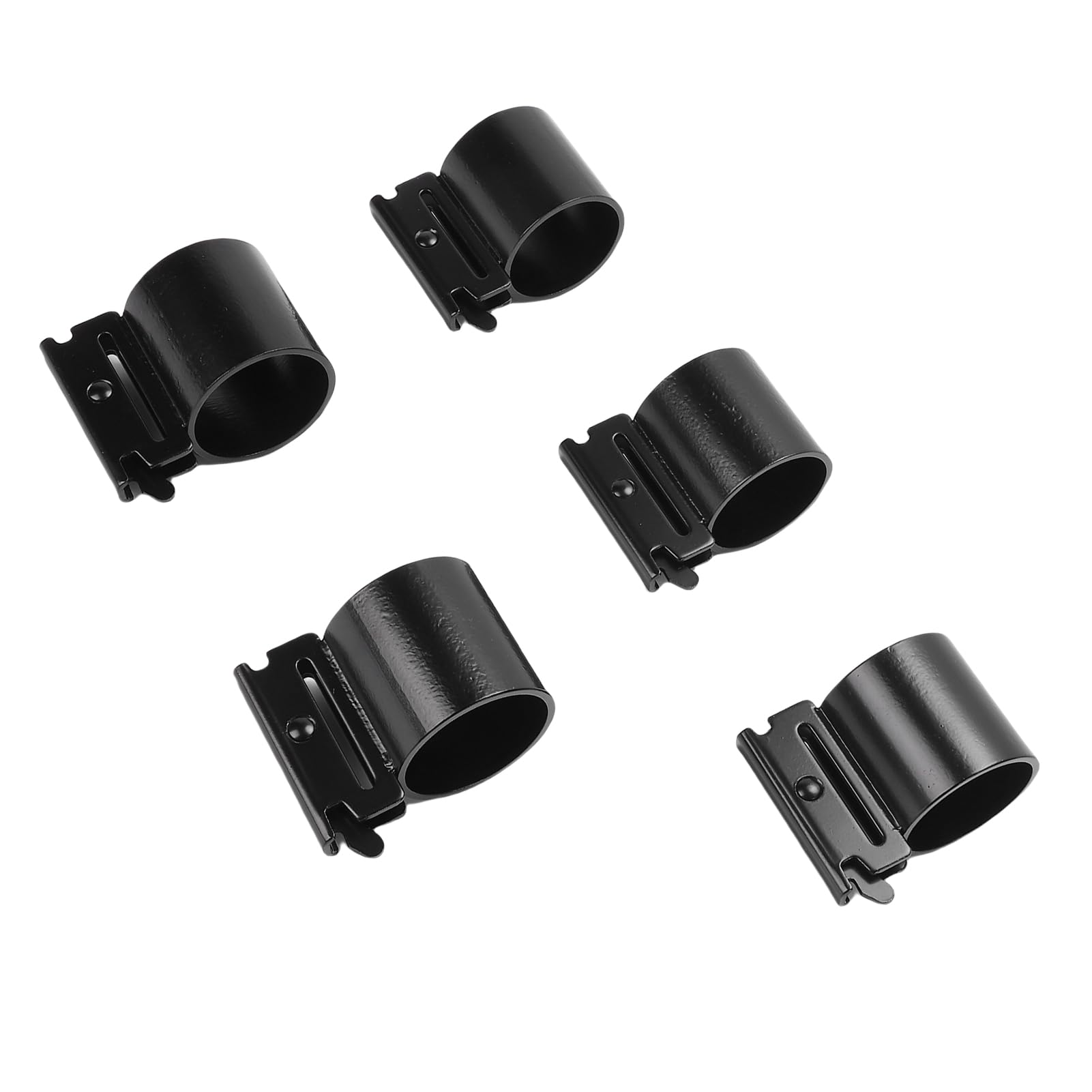Domary 5PCS E Track Tool Hangers Durable and Weatherproof for Storing Rakes