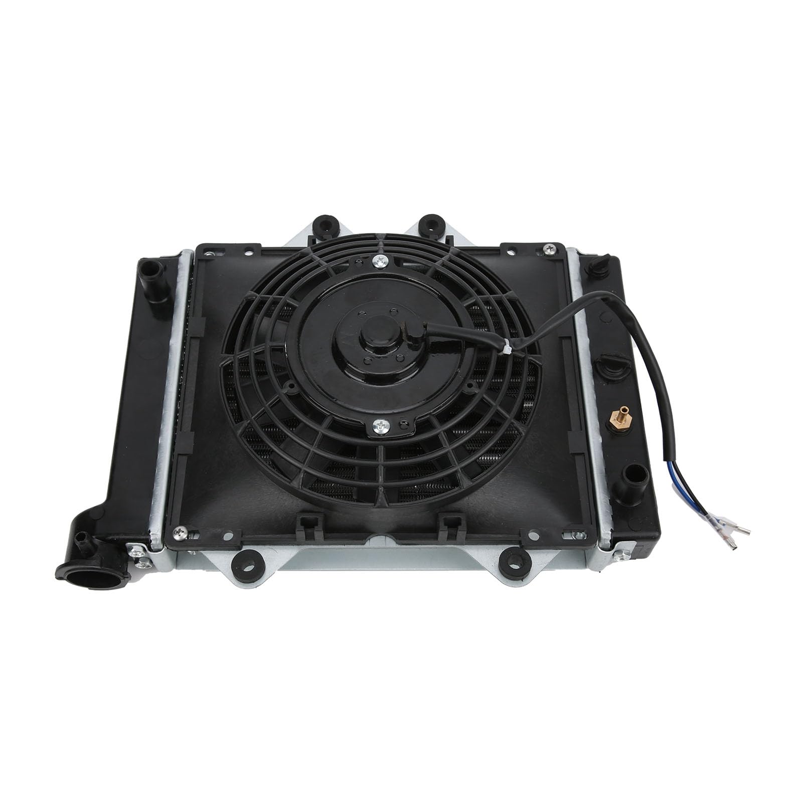 Ejoyous Radiatore di Raffreddamento del Motore con Ventola Raffreddamento del Motore di Ad Acqua in Lega di Alluminio 330 X 220 Mm per Pit Quad Dirt Bike Moto ATV da 150 a 250