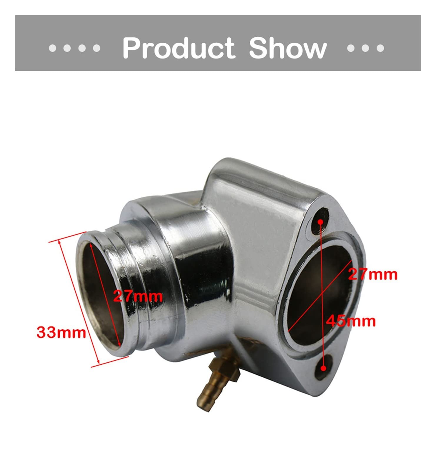 GOOFIT Tubo Collettore Di Aspirazione Sostituzione Per Motore - Foto 10