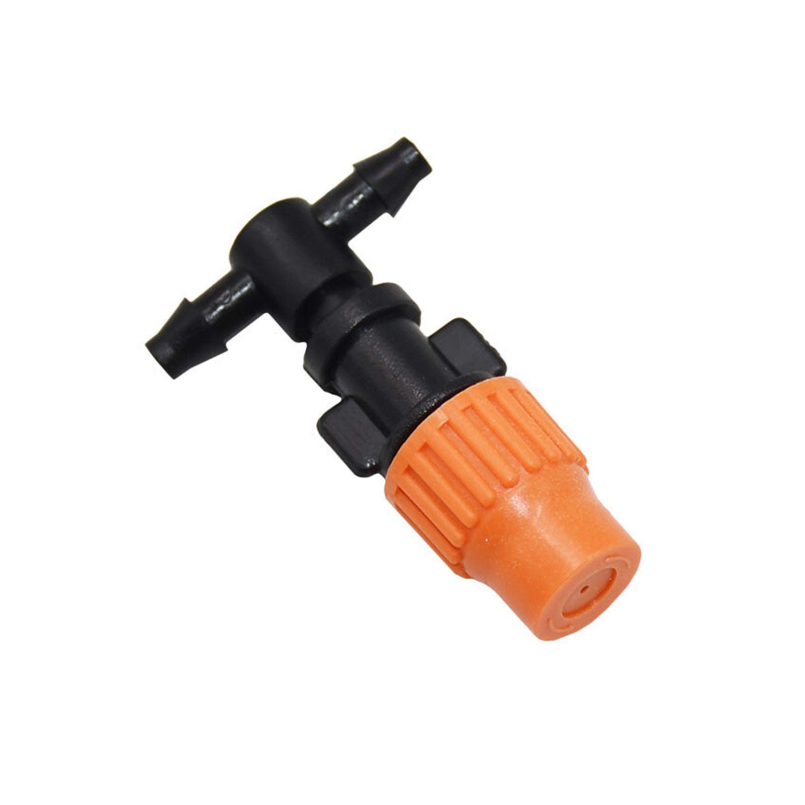 Buses d'arrosage de jardinage orange avec micro-irrigation goutte à goutte - Lot de 60