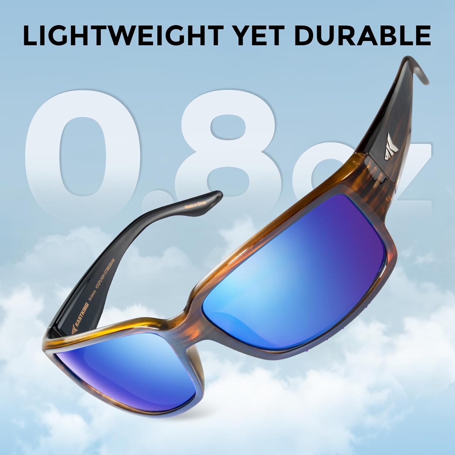 KastKing Skidaway Polarized Sport Sunglasses for Men and Women,Ideal for Driving Fishing Cycling and Running,UV Protection - Image 6