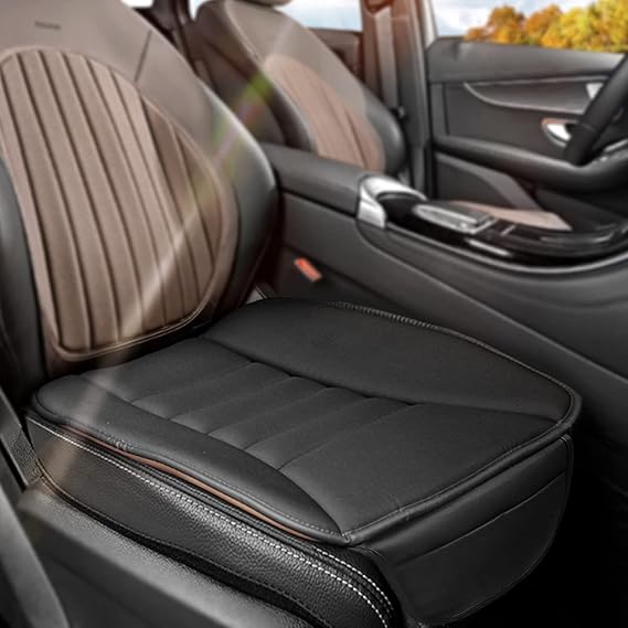 Tsumbay Car Seat Cushion, Soft Memory Foam Seat Cover with Storage