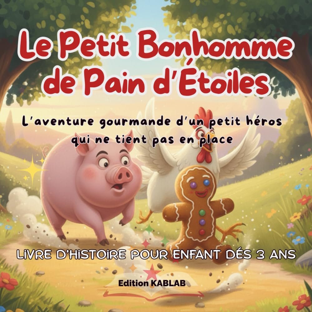 Le Petit Bonhomme de Pain d’Étoiles: L’aventure gourmande d’un petit héros qui ne tient pas en place