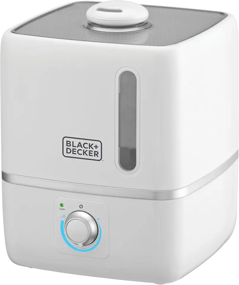 BLACK+DECKER Umidificador de Ar Portátil AIR1000 Capacidade de 2,5L Bivolt