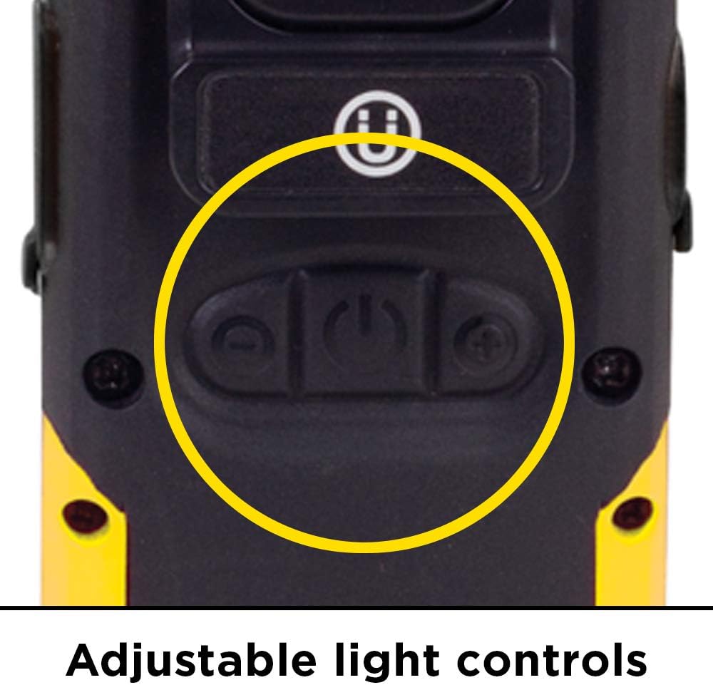 General Tools Rechargeable LED Flood Beam Work Light L5_350, Power Bank