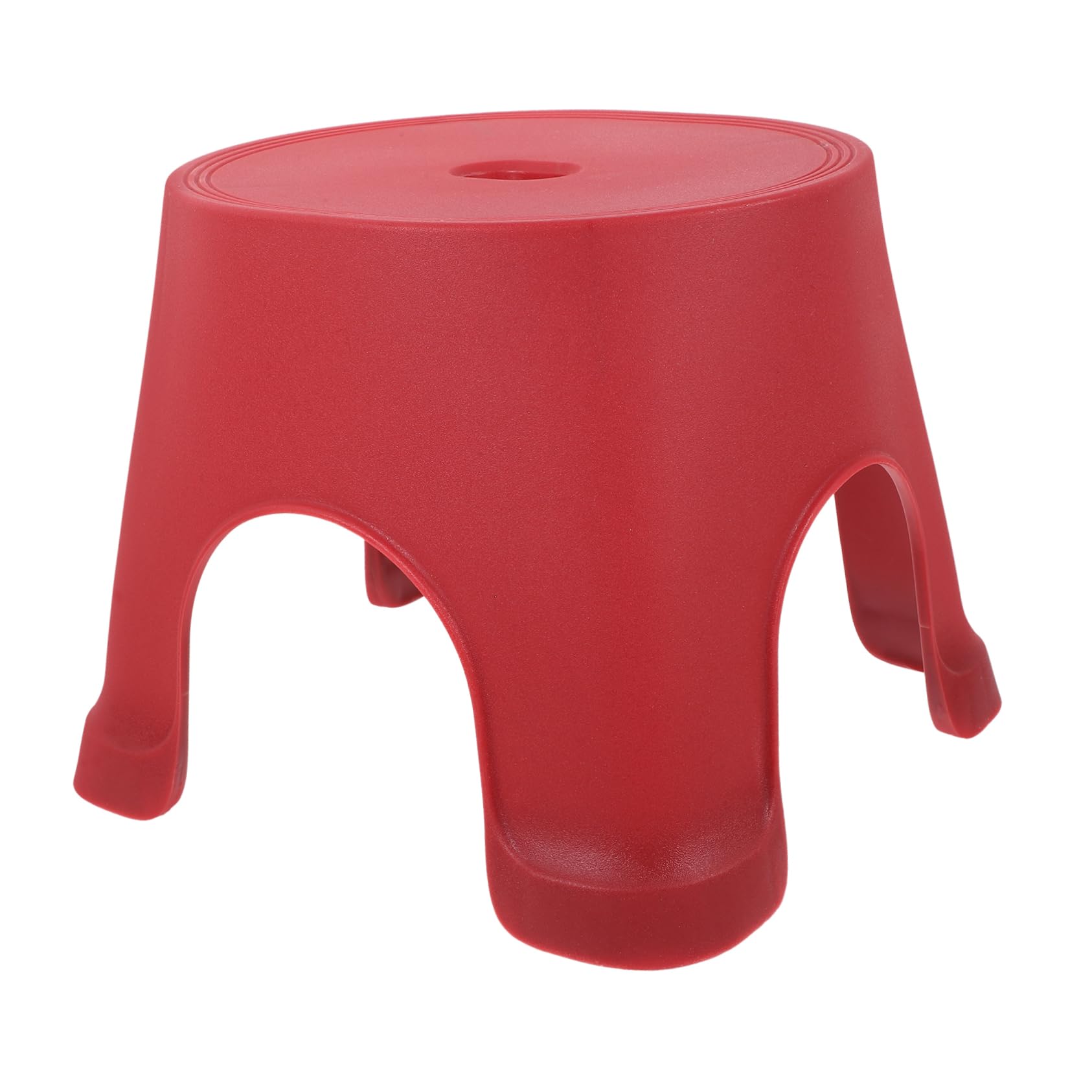 MOLUCKFU Small Foot Stool for Toddlers Boys and Girls Step Stool for Bathroom Non-Slip Plastic Footstool