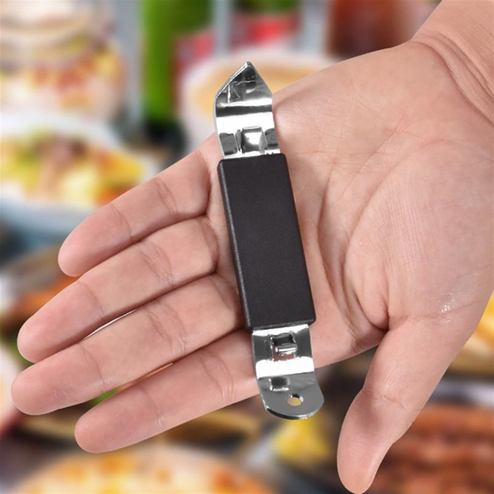 Apriscatole Apriscatole Utensili da cucina Apribottiglie professionale Apriscatole manuale in acciaio inox Apribarattoli manuale