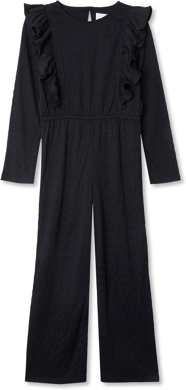 Lands' End Girls Long Sleeve Cozy Jumpsuit