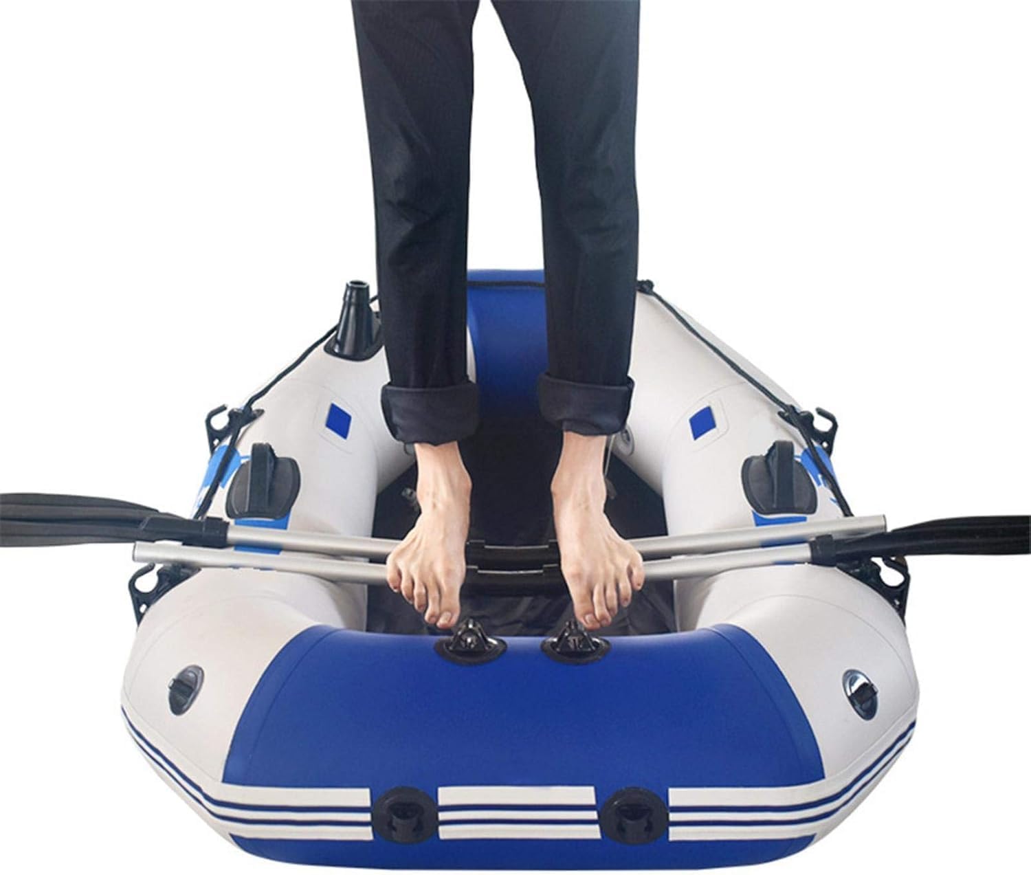 2pcs Kayak Paddles, Aluminum Oars for Canoe Kayak Rowing Boats, Detachable and Adjusted Layout, Rafting Paddle, Ideal for Canoes, Competitive Boats