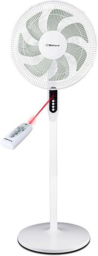 Belaco Pedestal fan 16" Oscillating Free Stand Fan Floor fan, 8 Hours...