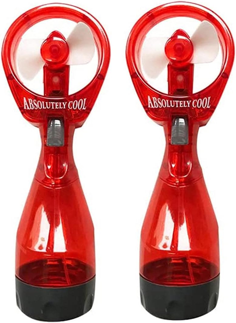 P&F Water Mist Spray Bottle Fan Portable Handheld Mister