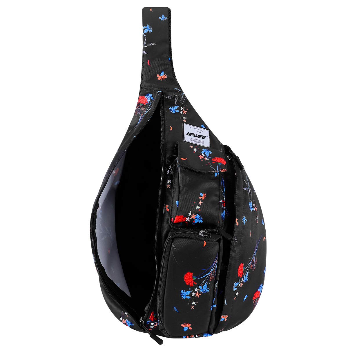 Sportivo Zaino Monospalla Viaggio Petto Borsa Monospalla Crossbody Zaino Spalla Antifurto Petto Borsa Spalla Casual per Uomo Donna Adolescenti Vita Lavoro Outdoor Viaggio Ciclismo