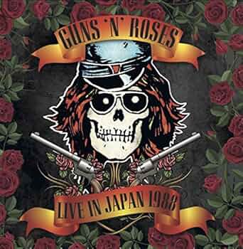 値下げ★Guns N' Roses★1989年製 Guns N' Roses ガンズ・アンド・ローゼス/Tokyo,Japan 2.22.1992
