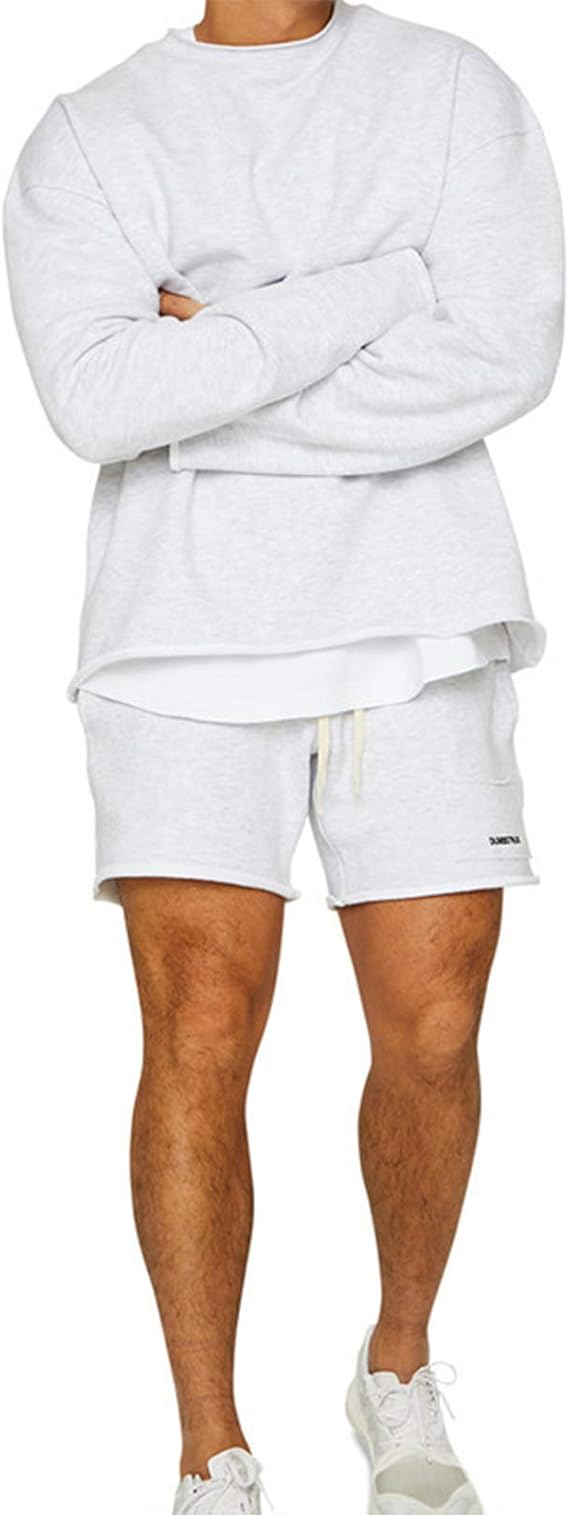 Amazon Change Wellトレーニングウェア 長袖 シャツ オーバーサイズ スポーツ カジュアル スウェット トレーナー パーカー メンズ 春 秋 冬 無地 トレーナー パーカー 通販