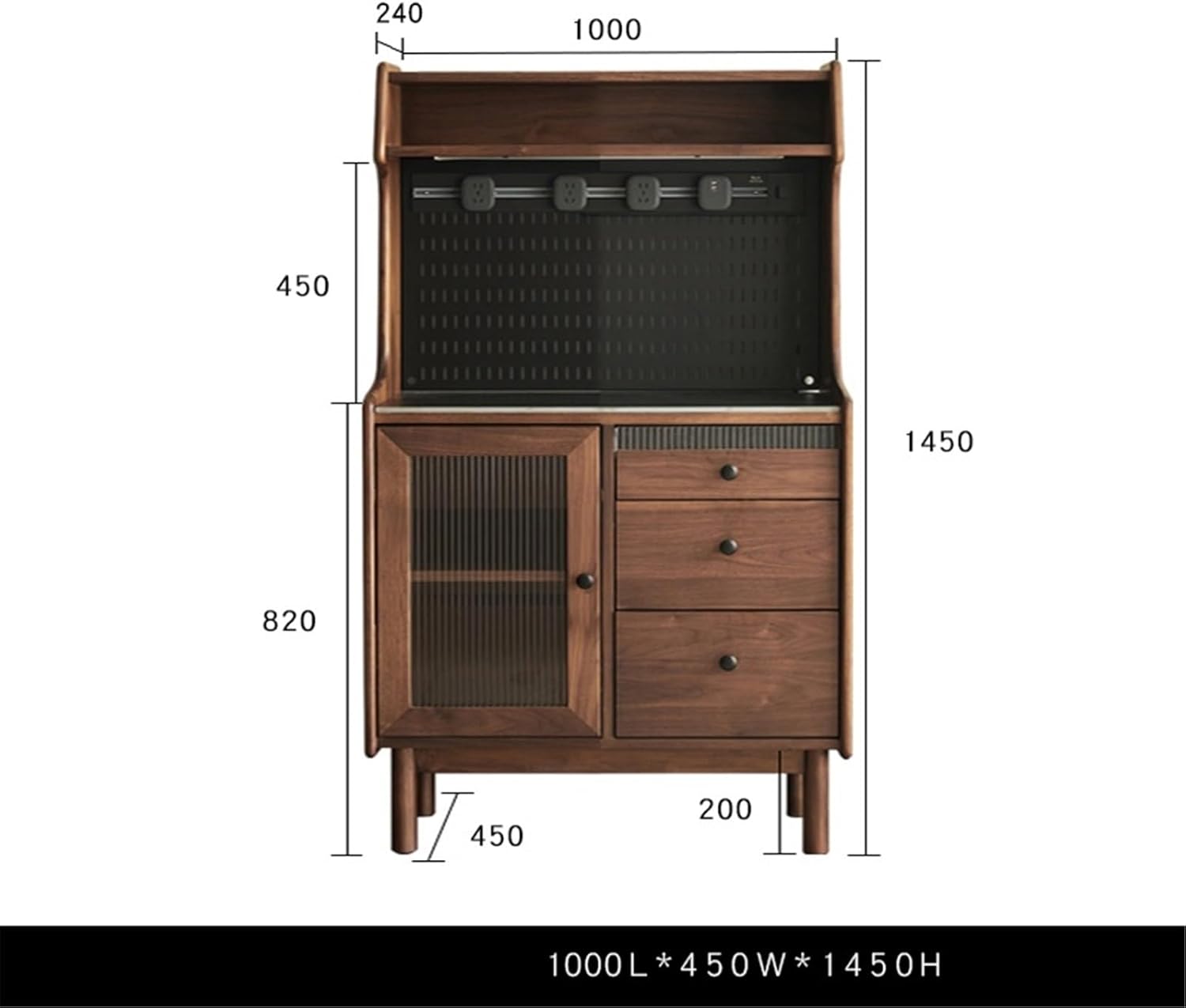 ニトリ ホワイトシャビーチェスト（幅60cm 4段）