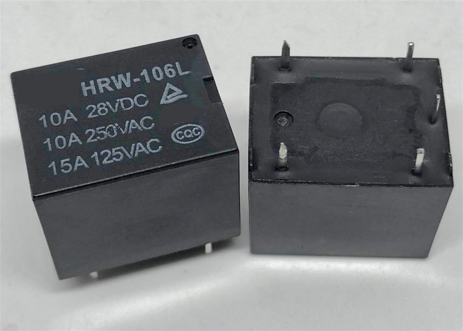 Relé 5 pines HRW-106L 6V componente electrónico T73-1C-10A 5