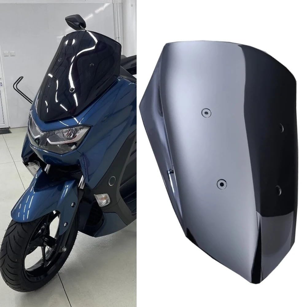 Dla Yamaha NMAX125 155 2021-2024 Podwójna Szyba Motocyklowa Szyby Motocyklowej