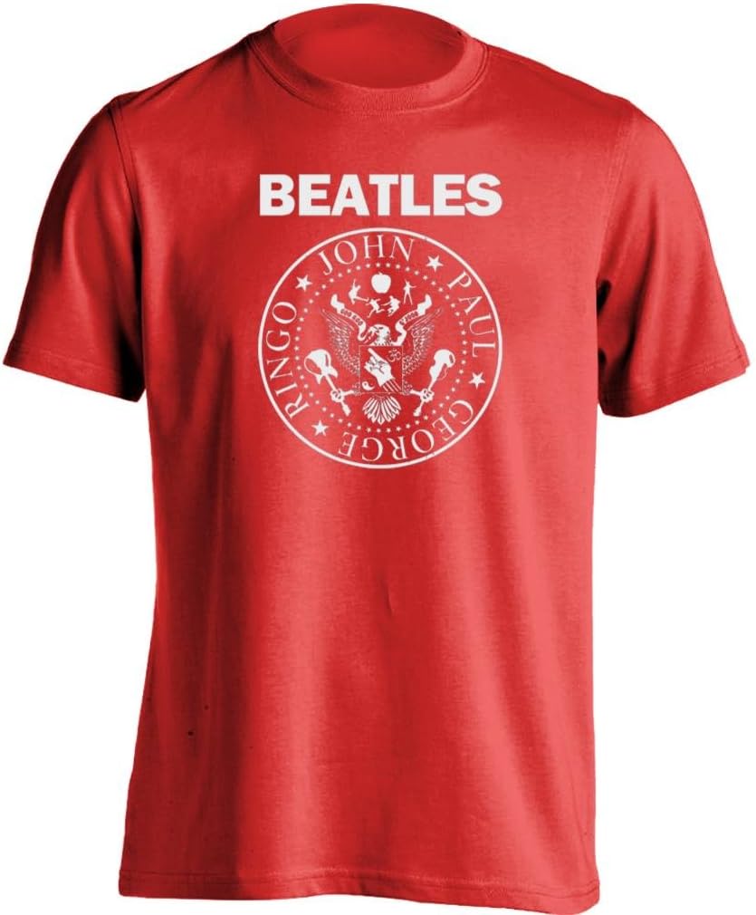 The Beatles Ramones John Paul Ringo George Mens & Womens Cool T Shirt