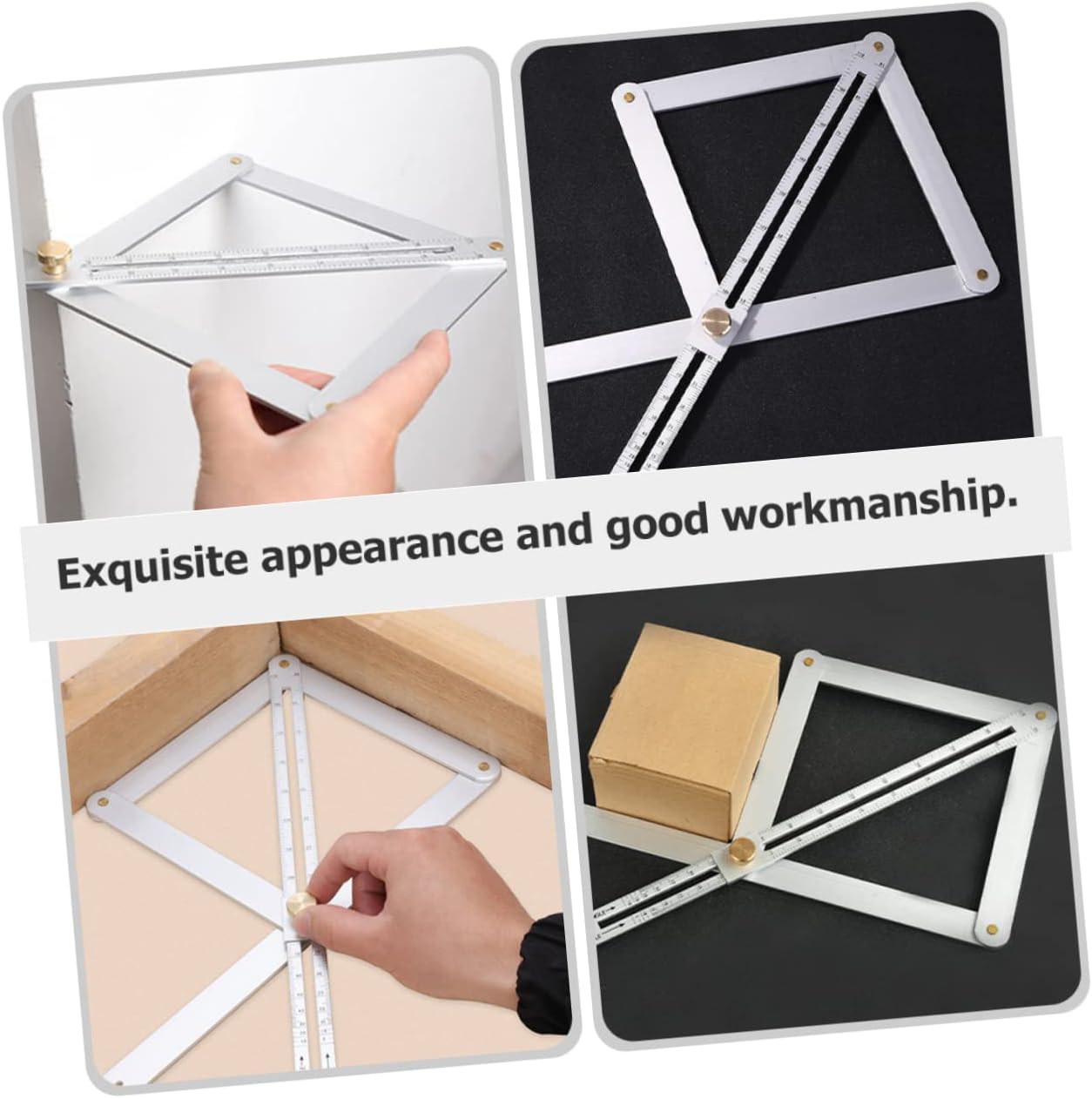 Multi-function Protractor for Woodworking Angle Tool Miter Gauge Ruler for Accurate Measurements Design for Use