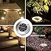 KINGMAZI Solar Lights for Outside, Outdoor Lights with 8 Led, Solar Garden Lights for Landscape, Solar Outdoor Lights, Walkway, Lawn, Steps Decks, Pathway Yard Stairs Fences, Led lamp, Waterproof