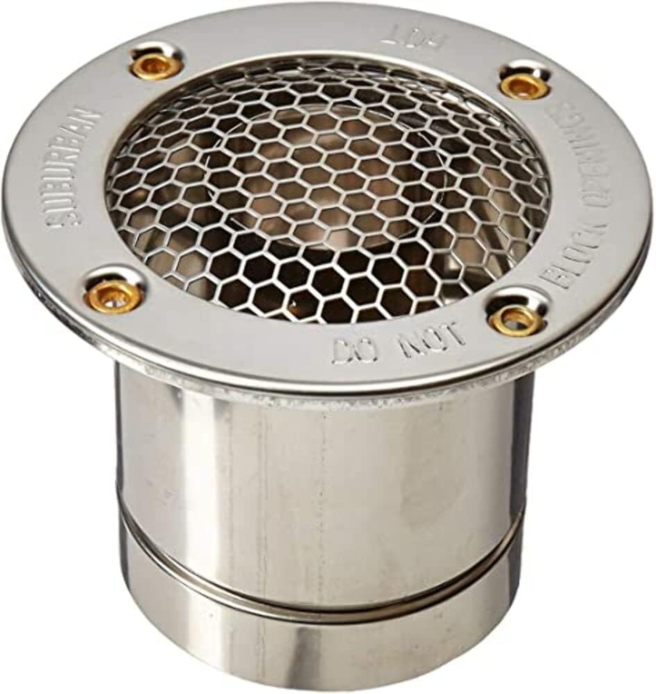 Suburban Nautilus Water Heater Vent Cap-1" for 0"-1" Wall Thickness