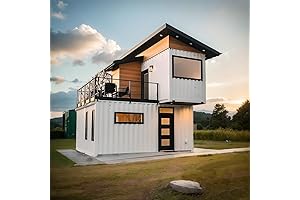 Tiny Homes with Prefab 2 Bedrooms and Fully Equipped Bathroom