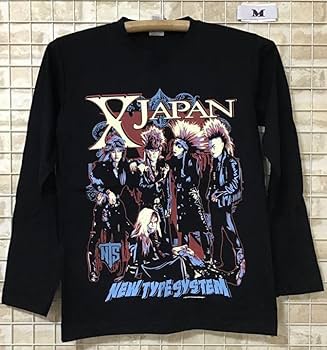 【モッキュン】X JAPAN Tシャツ モッキュン】X JAPAN Tシャツ バンドTシャツ Mサイズ X JAPAN ⑶