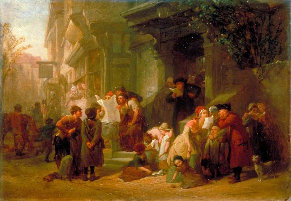 Peinture murale Frederick Goodall pour habiller un mur vide de salon avec élégance